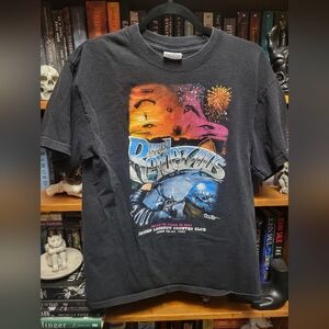 Vintage Harley Rendezvous Classic 2001 Indian Lookout Country Club Graphic T